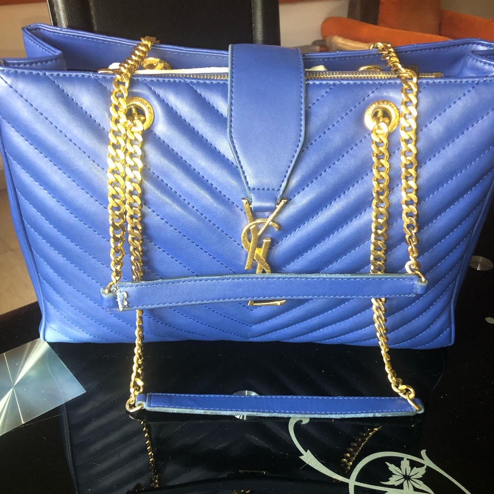 COPY - Saint Laurent matelasse shopper bag